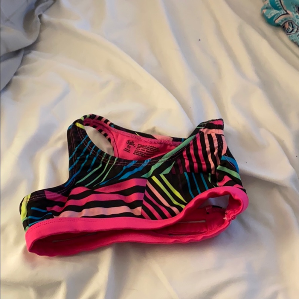 Pink Justice Sports-Bra